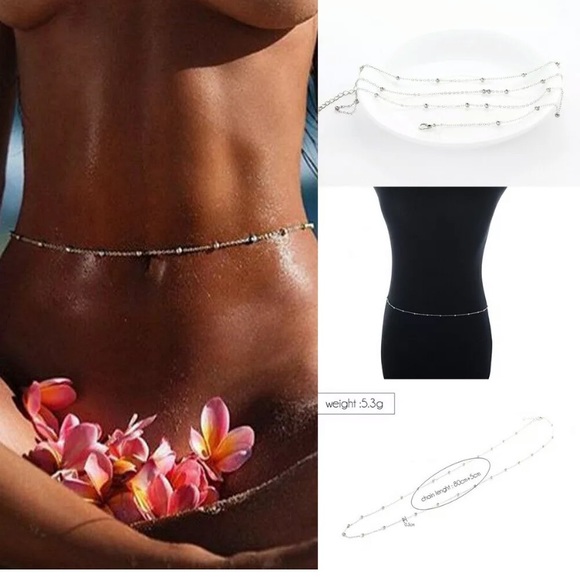 Gold Belly Chain - Picture 3 of 4